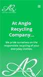 Mobile Screenshot of anglo-recycling.co.uk